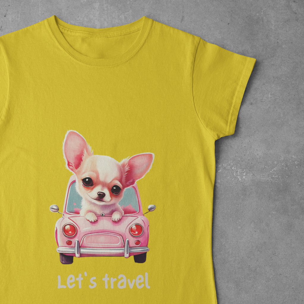 Женска Тениска- Let's Travel