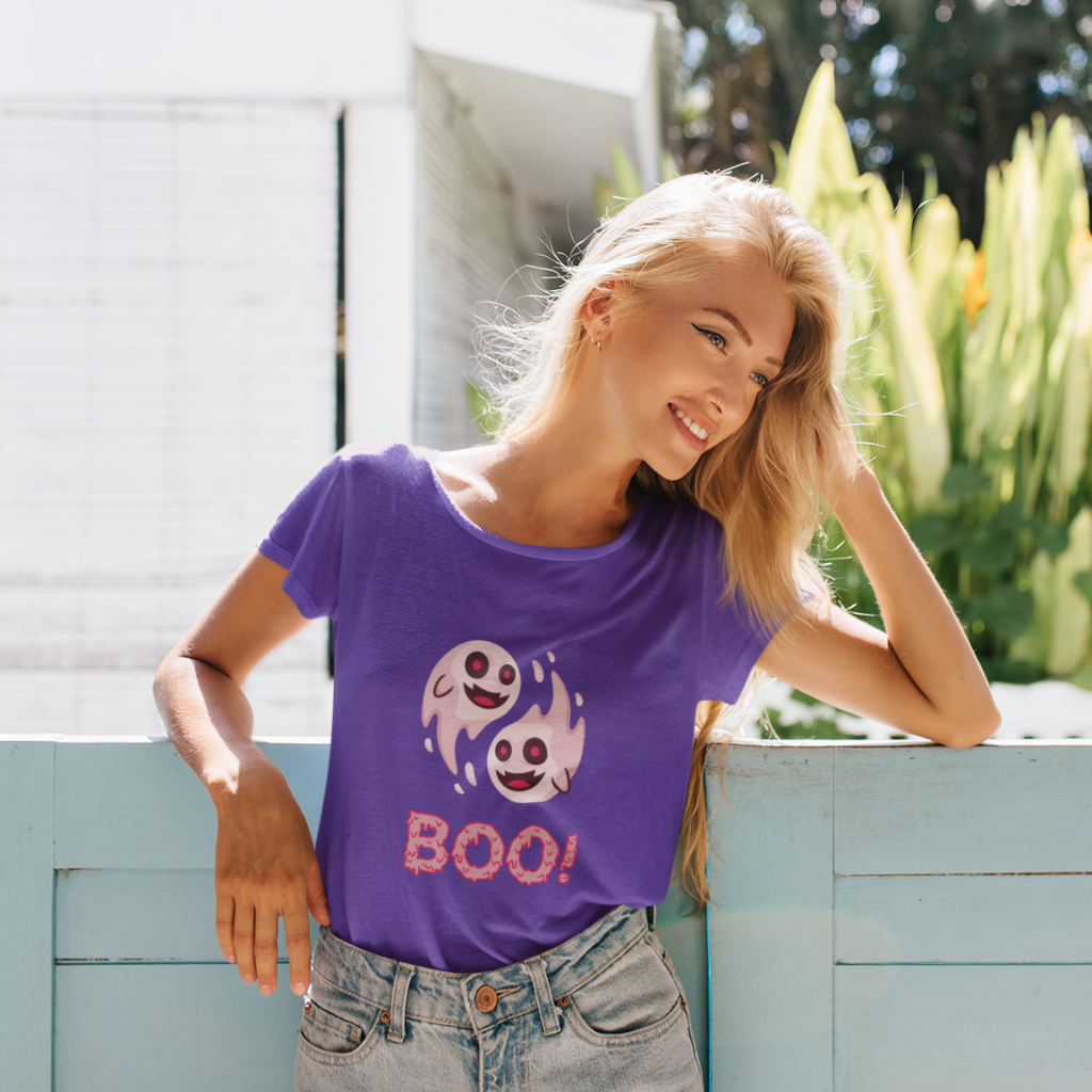 Женска Тениска - Boo