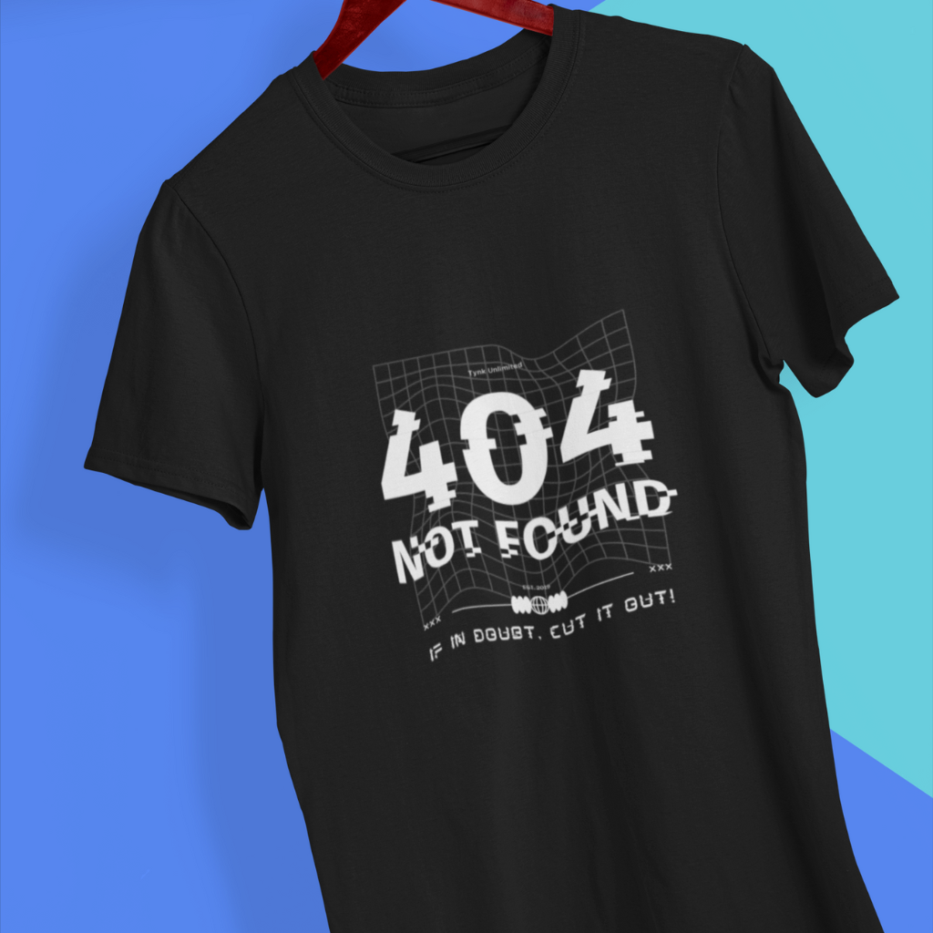 Мъжка Тениска- Error 404